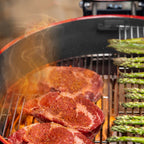 Kamado Joe® Kettle Joe™ 22 inch Charcoal Grill in Blaze Red Amsterdam Style