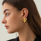 Twinkling Heart Earrings Amsterdam Style