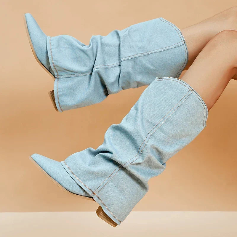UrbanTwirl Western Boots Amsterdam Style