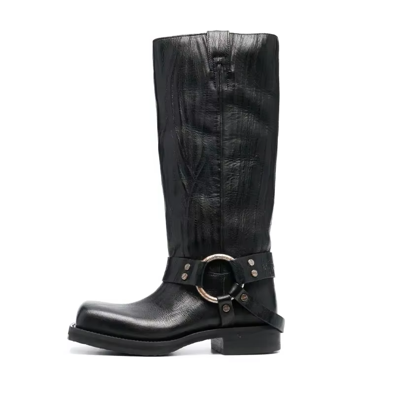 Ankle Armor Chunky Boots Amsterdam Style
