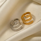 Daphne Serpent Ring Amsterdam Style