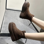 Rustic Radiance Chic Boots Amsterdam Style