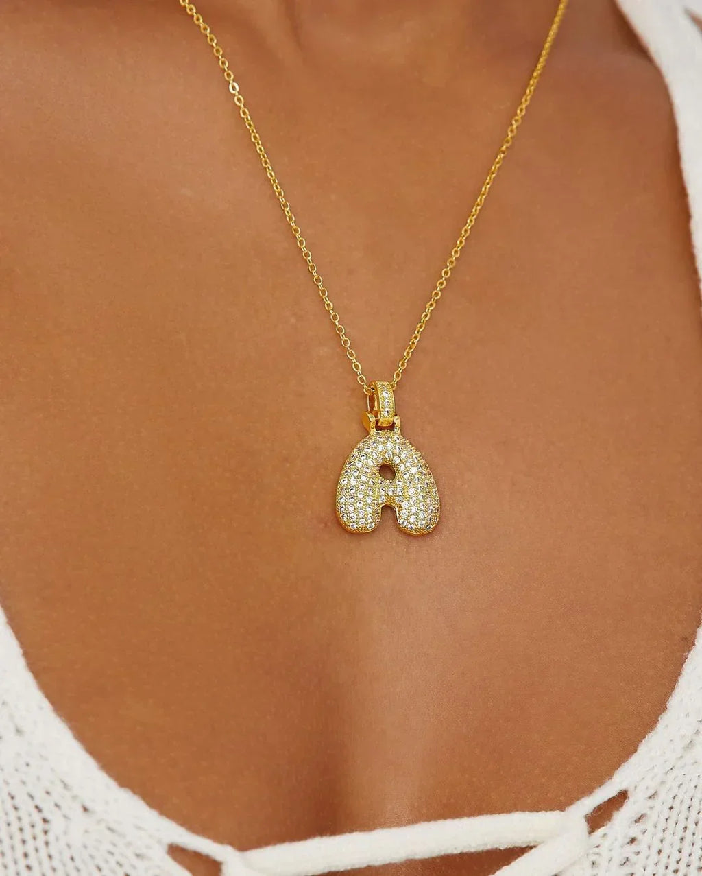 Letter Luxe Necklace Winsleyco
