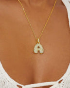 Letter Luxe Necklace Winsleyco