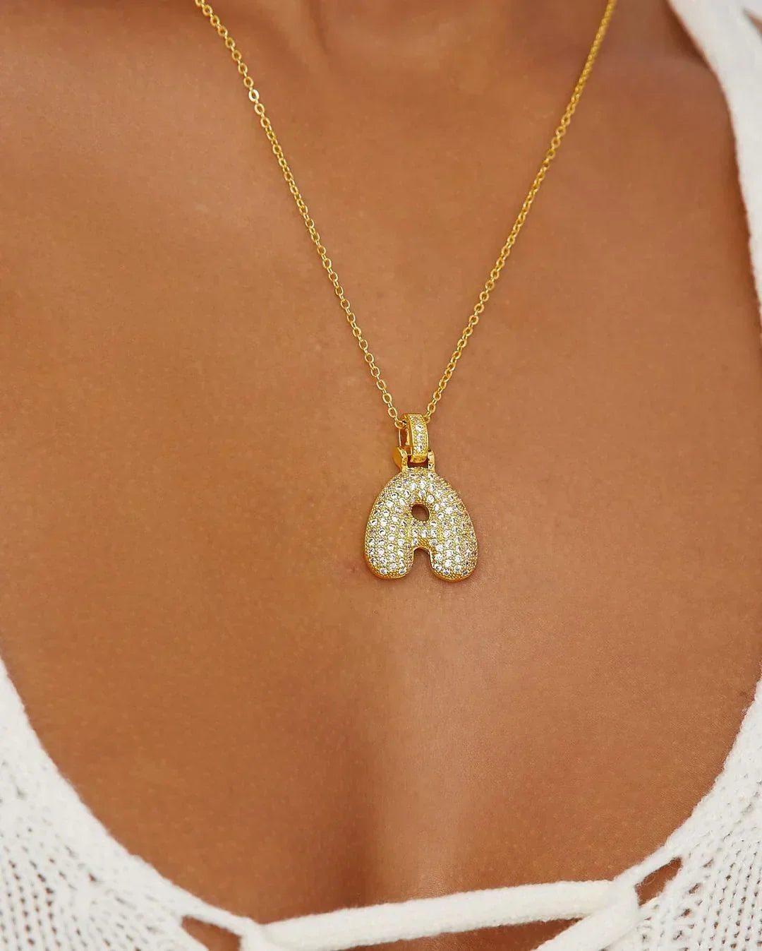 Letter Luxe Necklace Winsleyco