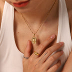 Celeste Angel Necklace Winsleyco