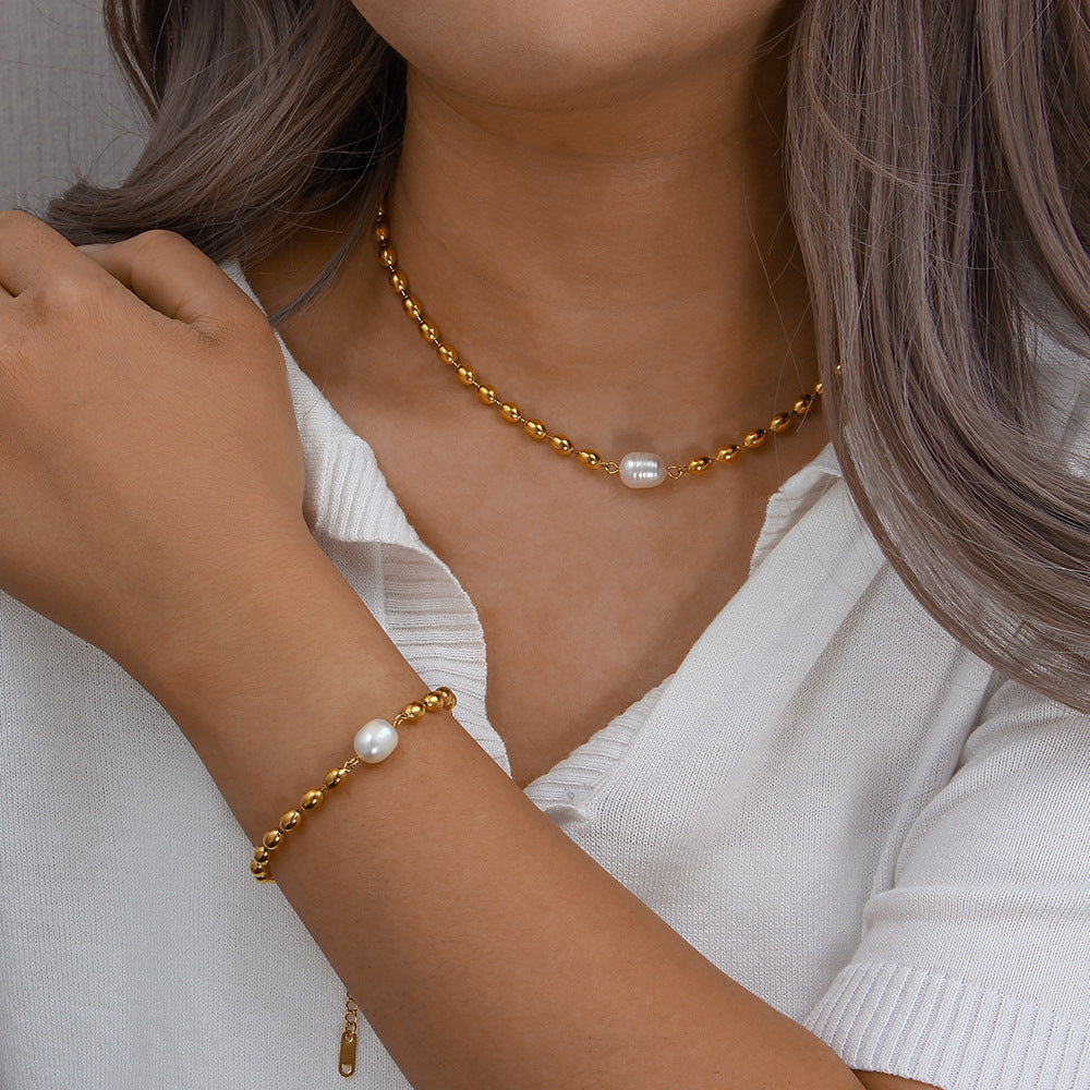 Sabrina Pearl Necklace Winsleyco