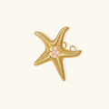 Aurelia Starfish Ring Amsterdam Style