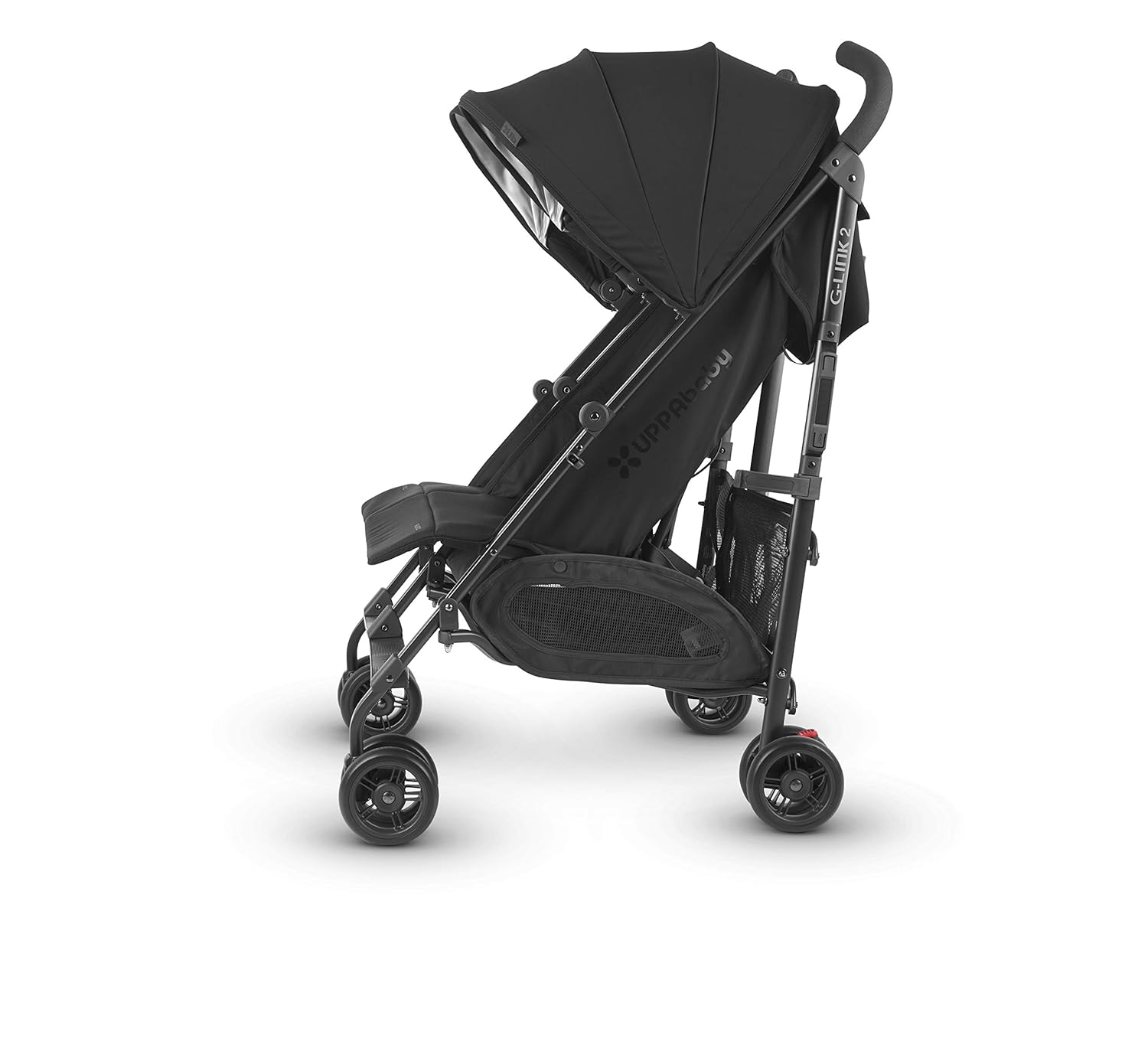 Uppababy G-Link 2 Double Stroller, Jake (Black/Carbon) STRL