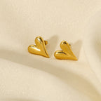 Golden Heartbeat Earrings Winsleyco