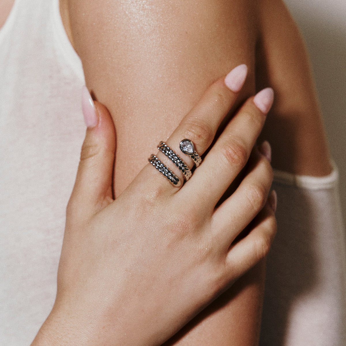 Daphne Serpent Ring Winsleyco