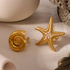 Aurelia Starfish Ring Amsterdam Style