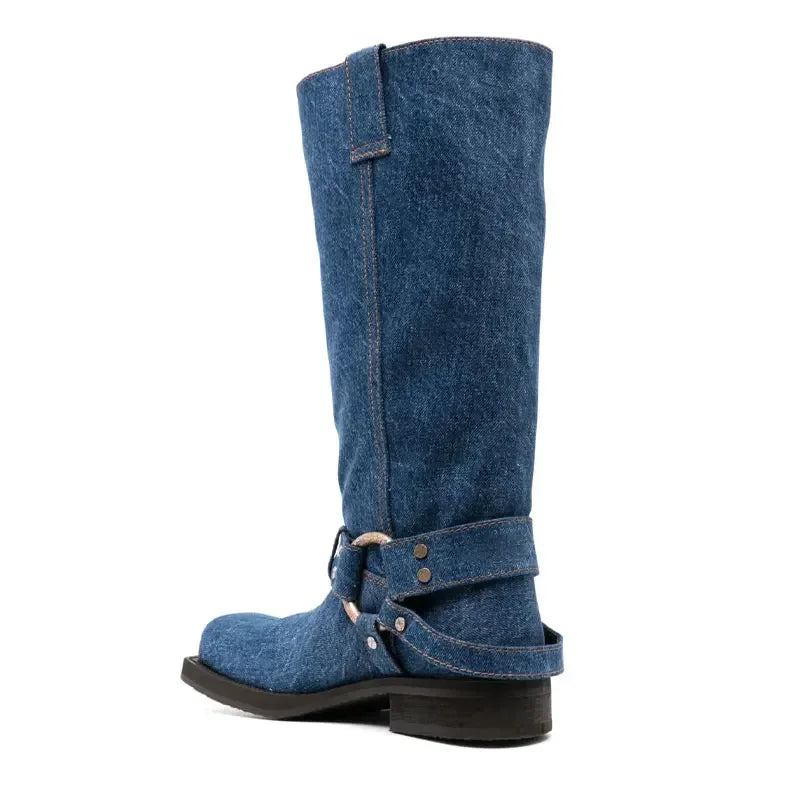 Ankle Armor Chunky Boots Amsterdam Style