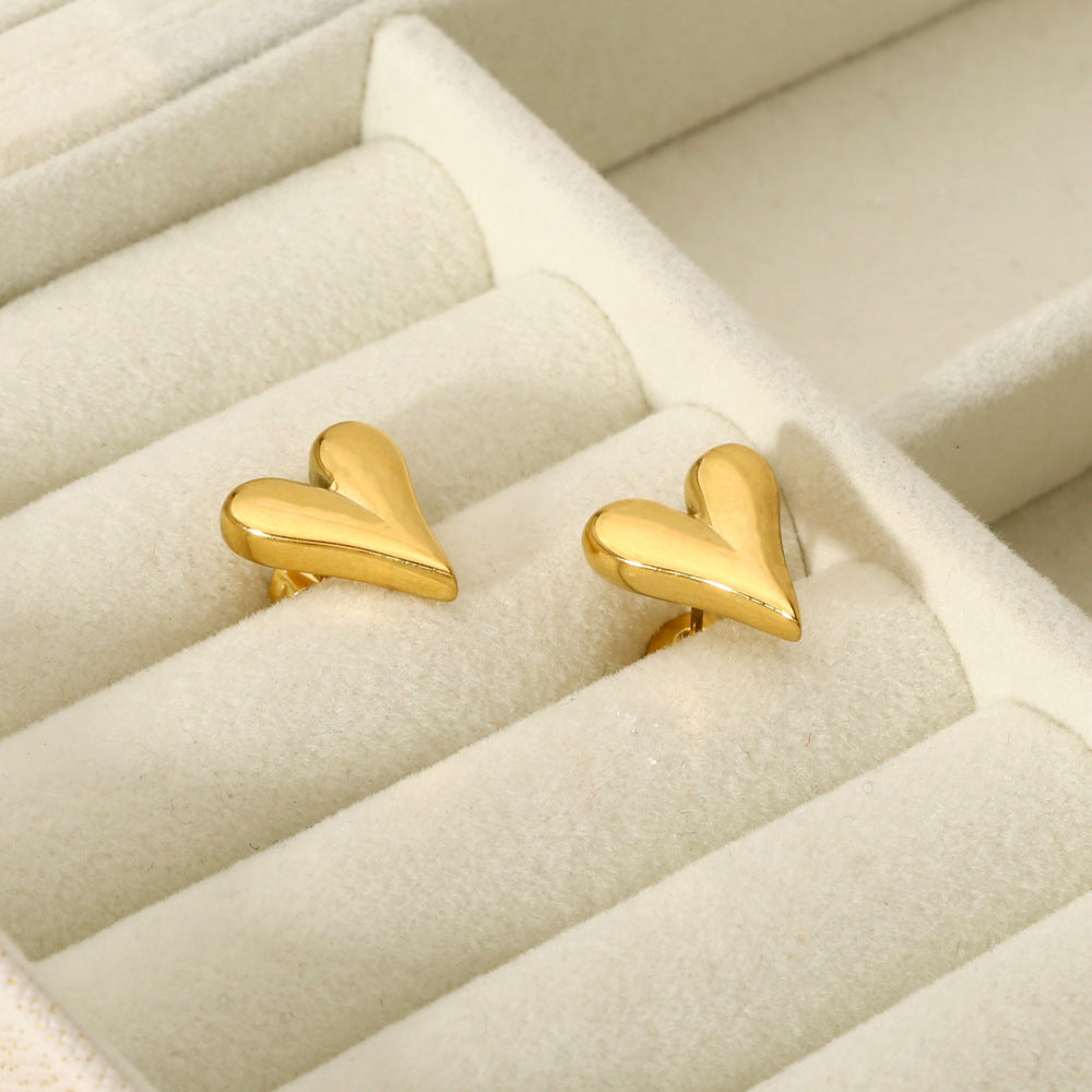 Golden Heartbeat Earrings Winsleyco