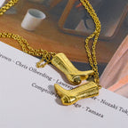 Cowgirl Boot Necklace Winsleyco