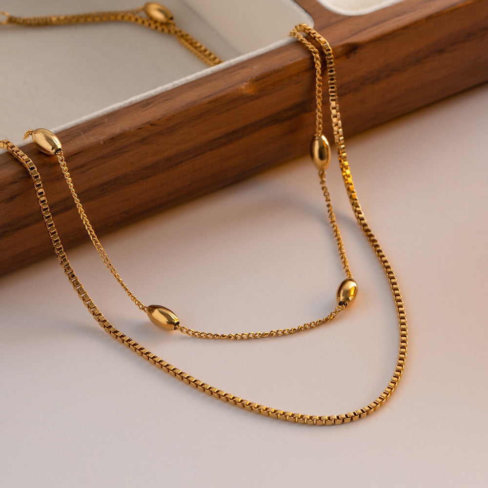 Monica Layered Necklace Winsleyco