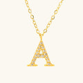 Dainty Letter Necklace Winsleyco