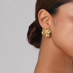 Amelia Floral Earrings Amsterdam Style