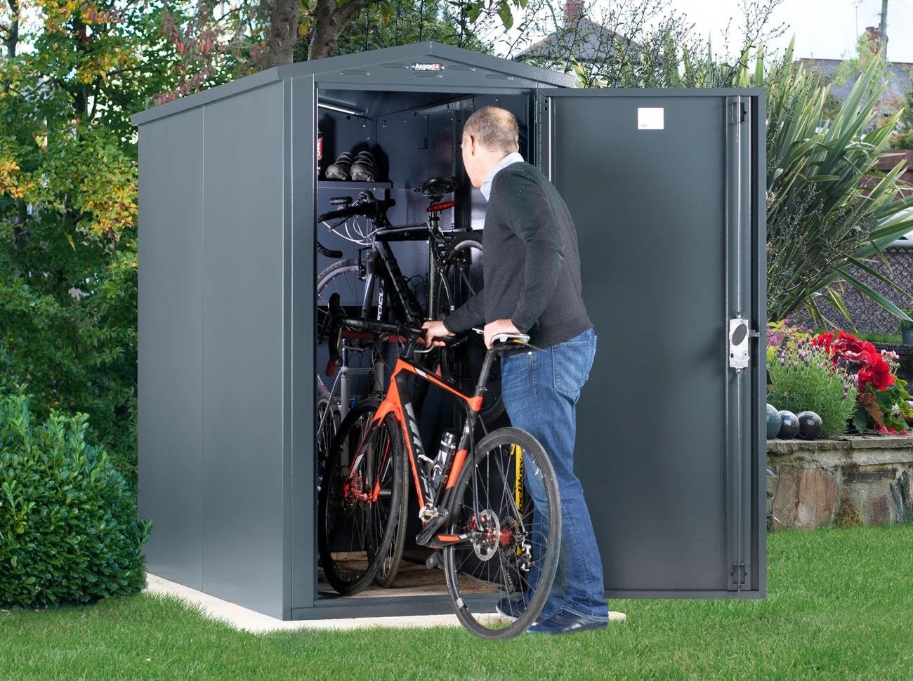 Asgard Sentry E Electric Bike Shed ElectroTrek