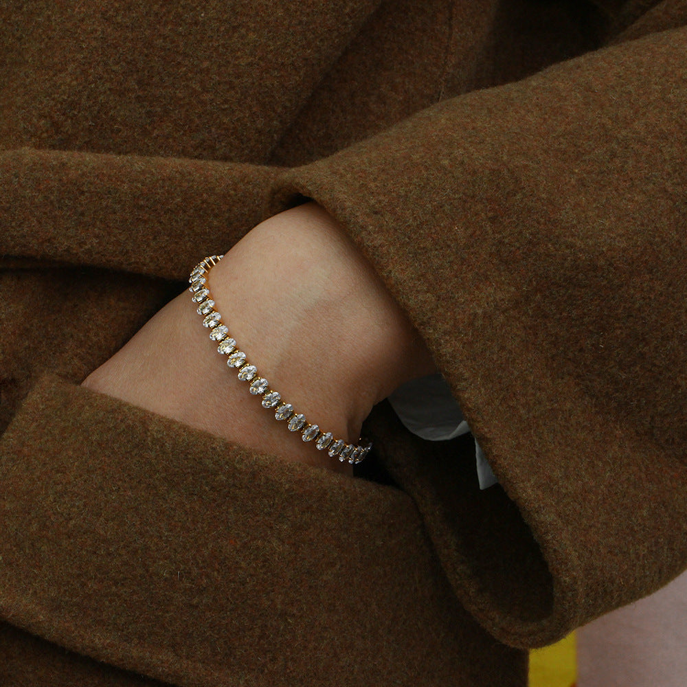 Audrey Tennis Bracelet Amsterdam Style