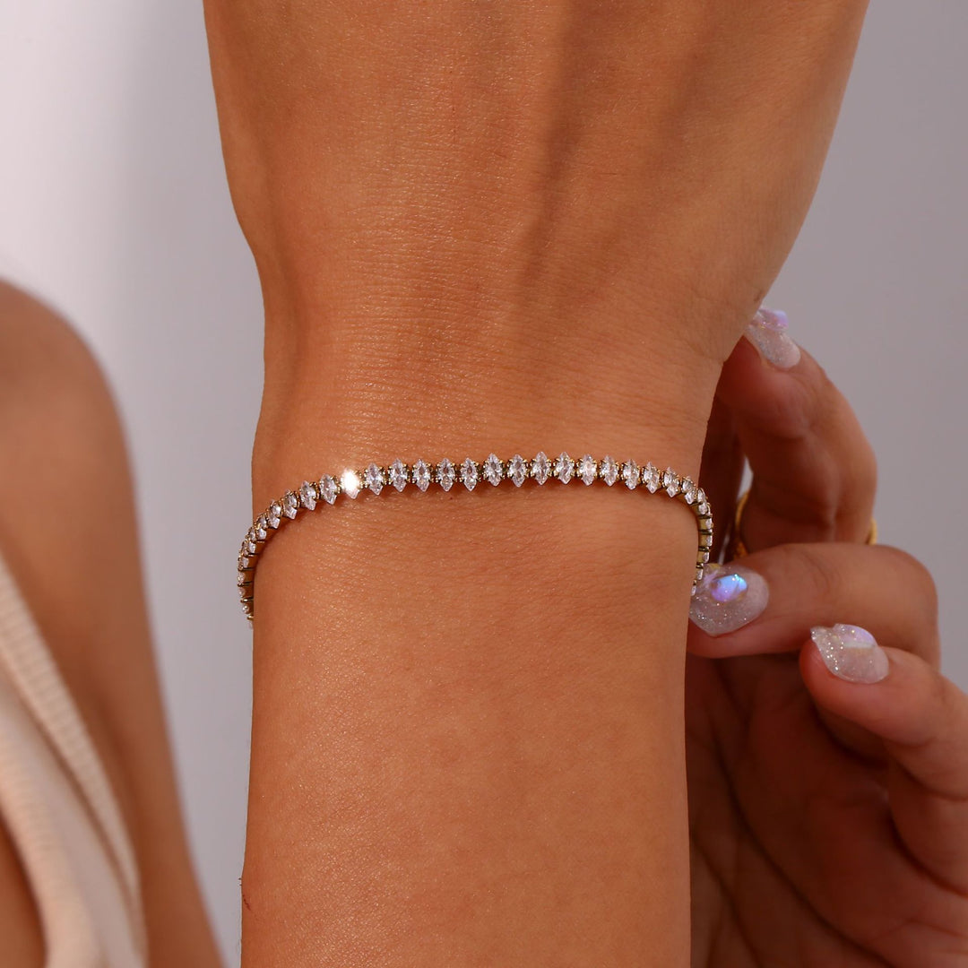 Audrey Tennis Bracelet Amsterdam Style