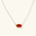 Aura Birthstone Necklace Winsleyco