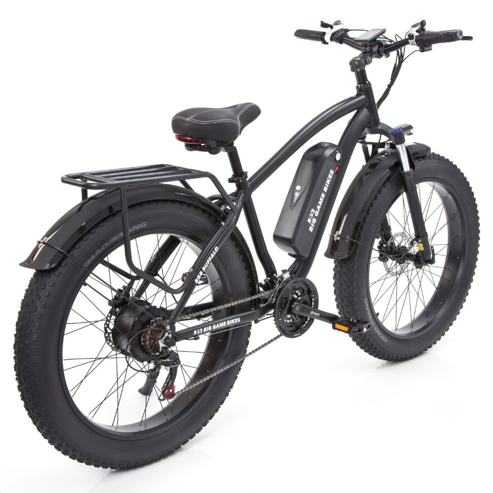 Big Game Bikes Buffalo 750w Electric Bike ElectroTrek