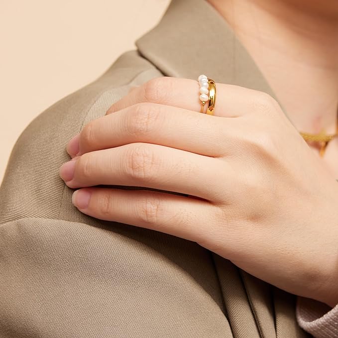 Baroque Pearl Ring Winsleyco