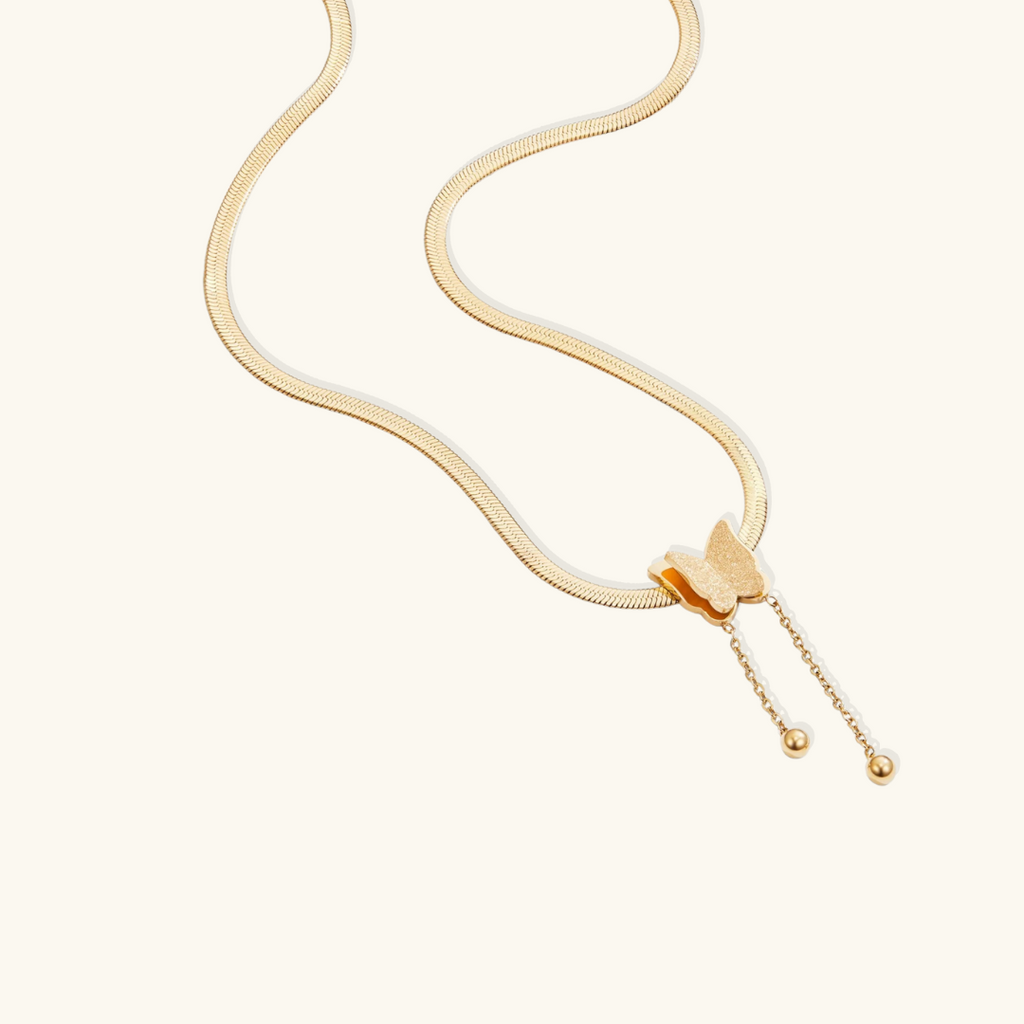 Bettina Butterfly Necklace Winsleyco