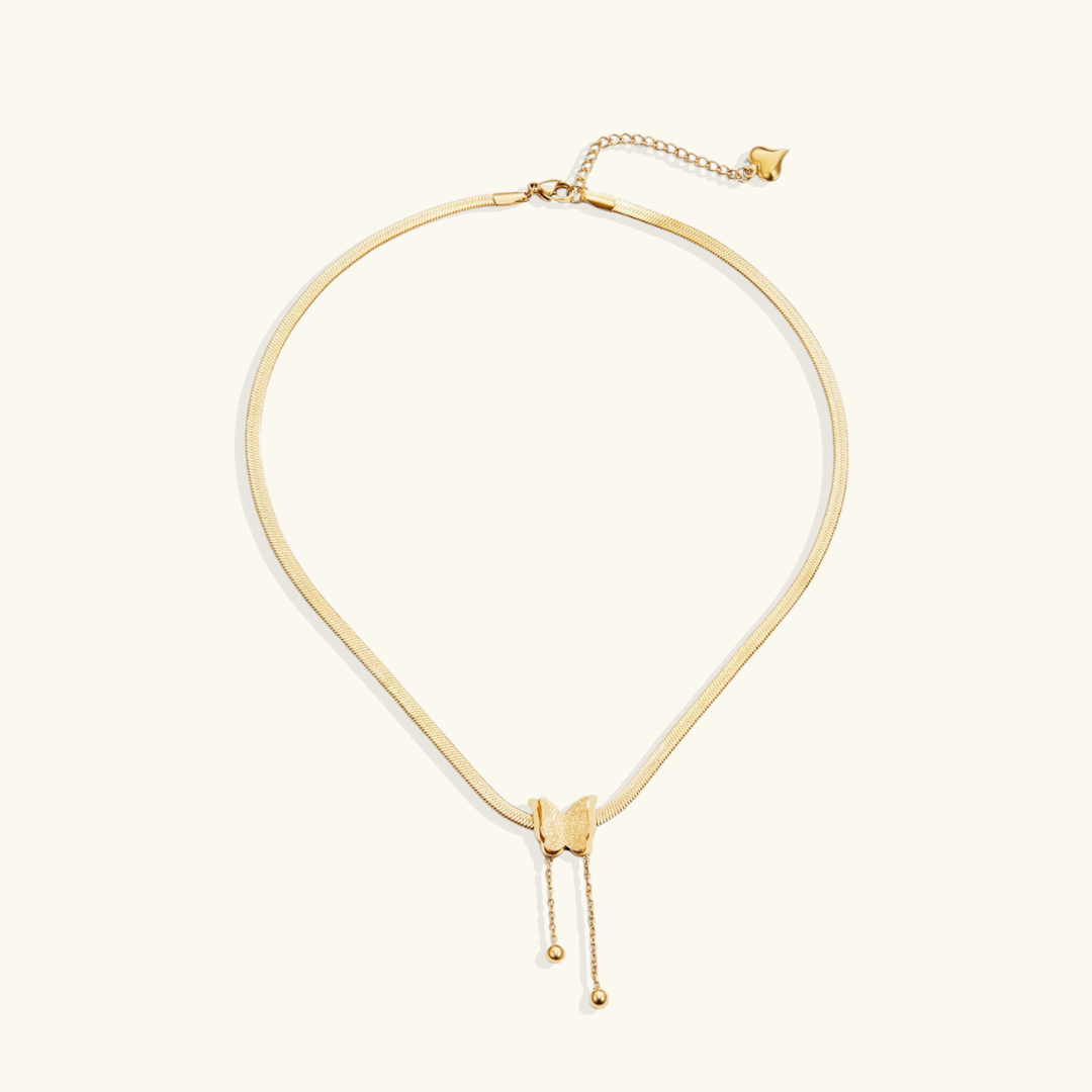 Bettina Butterfly Necklace Winsleyco