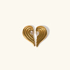 Brenda Heart Earrings Winsleyco