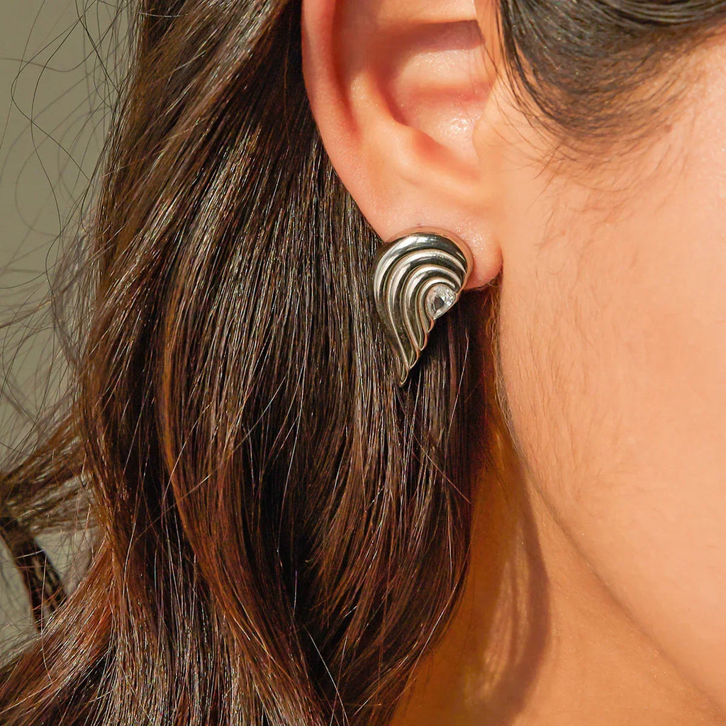 Brenda Heart Earrings Amsterdam Style