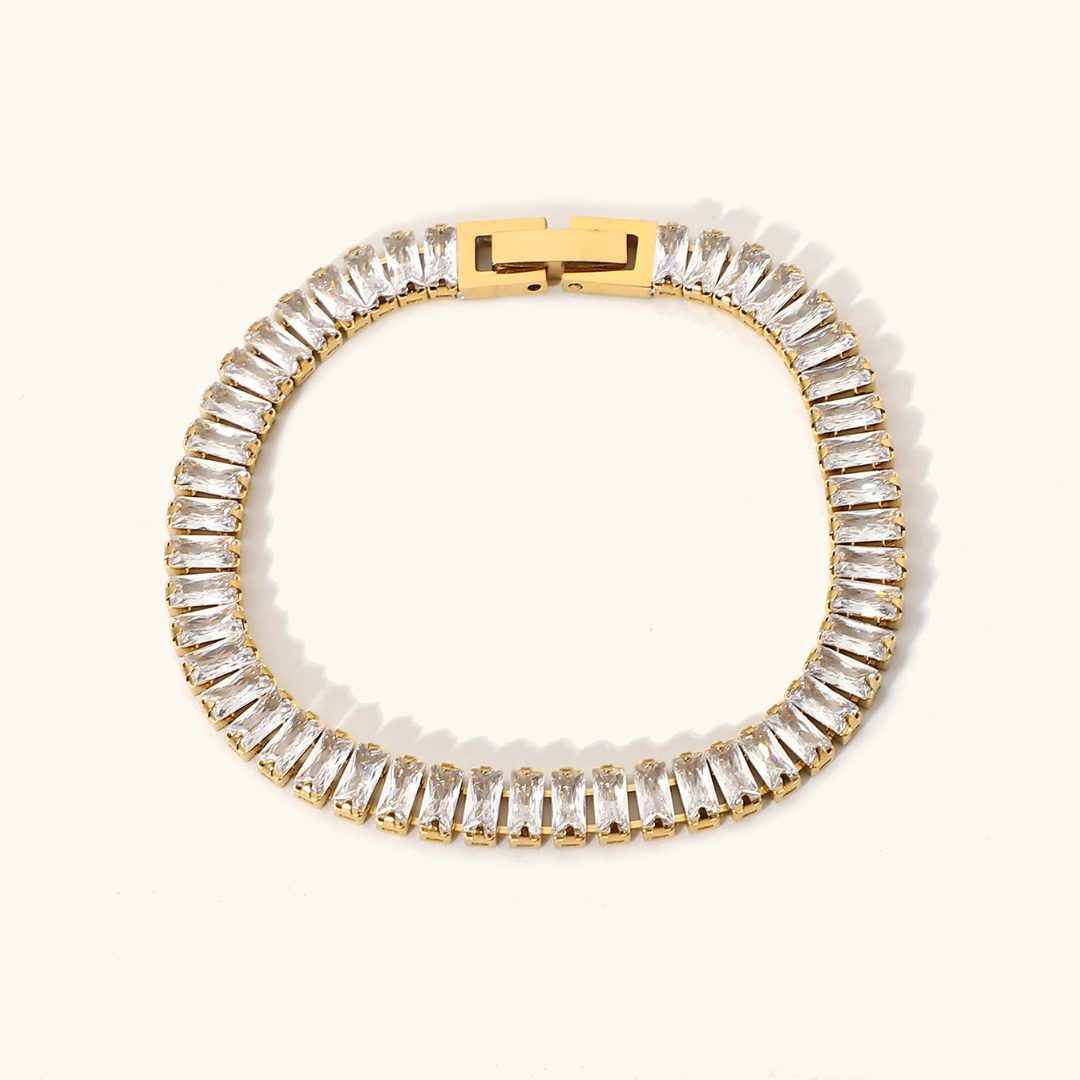 Luxe Baguette Bracelet Amsterdam Style