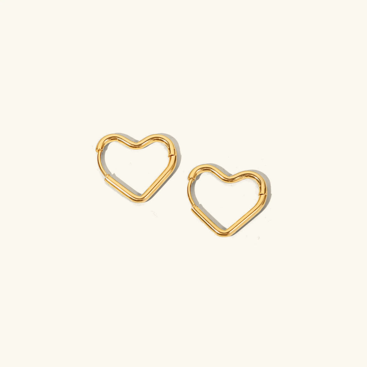 Heart Contour Earrings Winsleyco