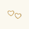 Heart Contour Earrings Winsleyco