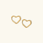 Heart Contour Earrings Winsleyco