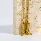 Cowgirl Boot Necklace Winsleyco