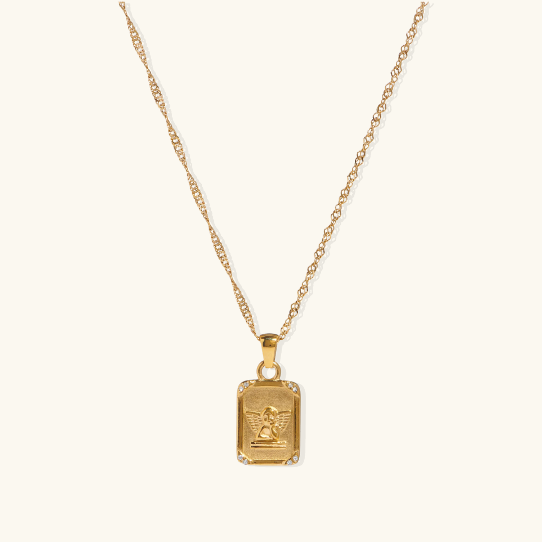 Celeste Angel Necklace Winsleyco