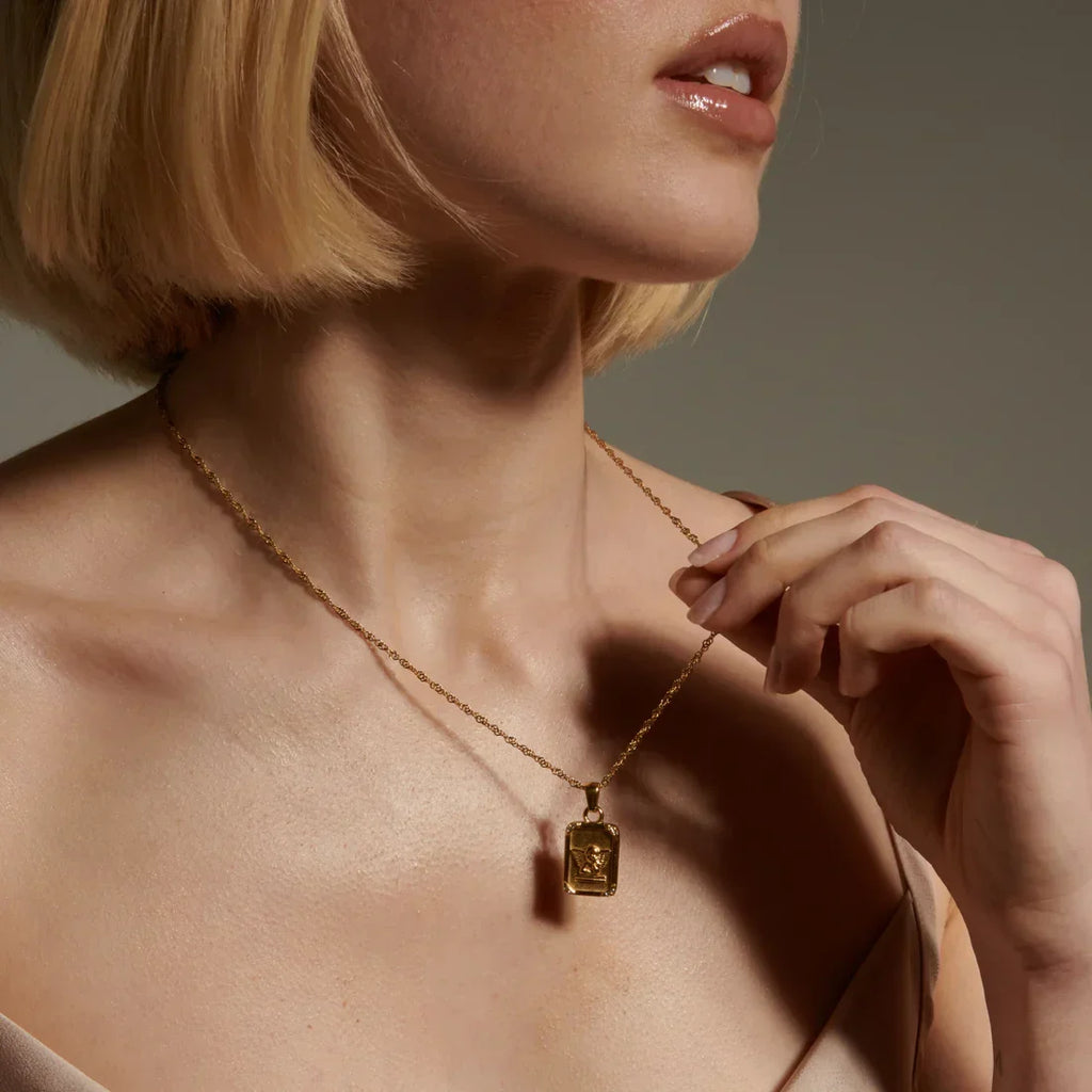 Celeste Angel Necklace Winsleyco