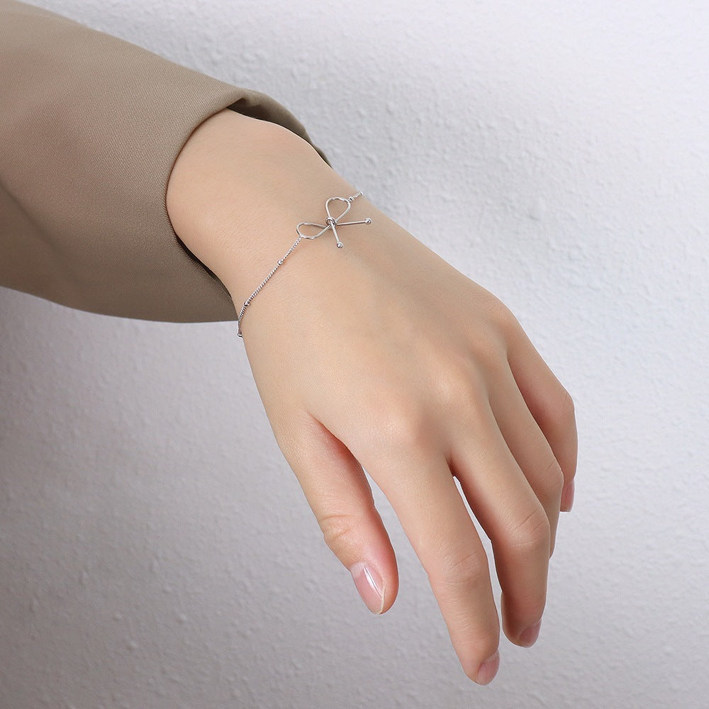 Dainty Bow Bracelet Amsterdam Style