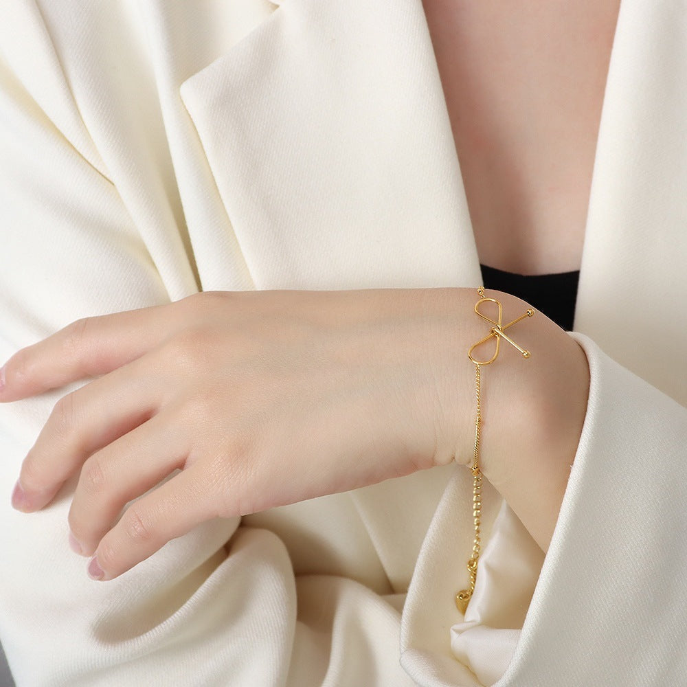 Dainty Bow Bracelet Amsterdam Style