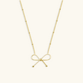 Dainty Bow Necklace Winsleyco