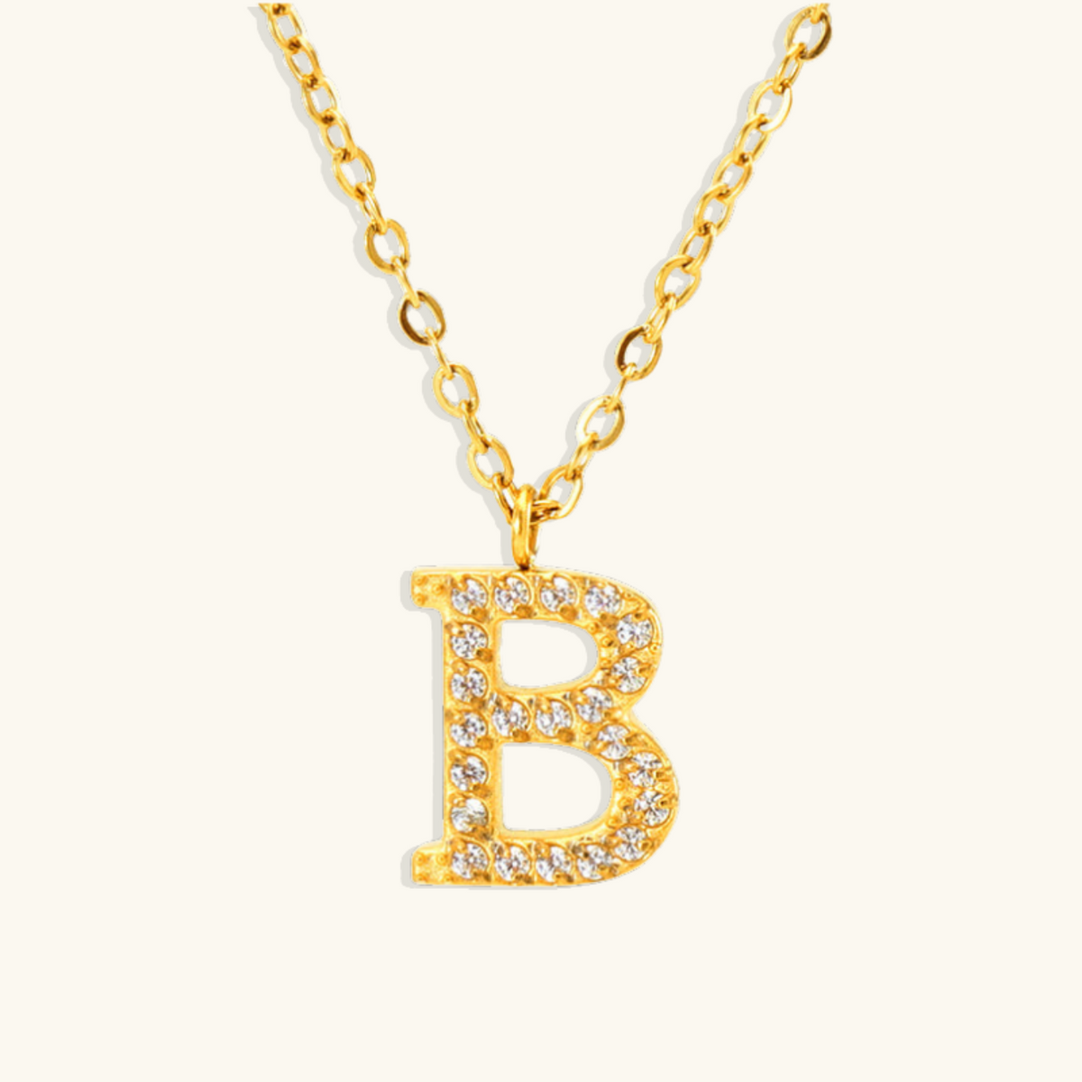 Dainty Letter Necklace Winsleyco
