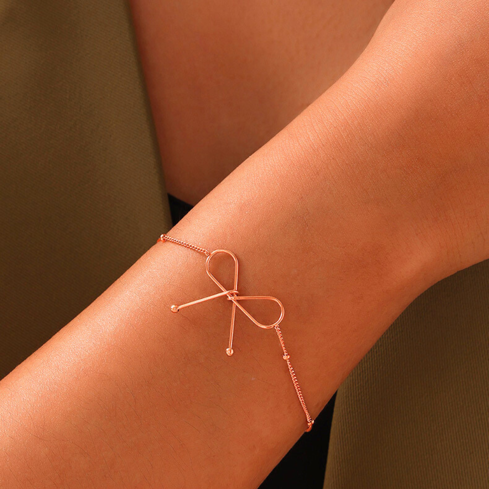 Dainty Bow Bracelet Amsterdam Style