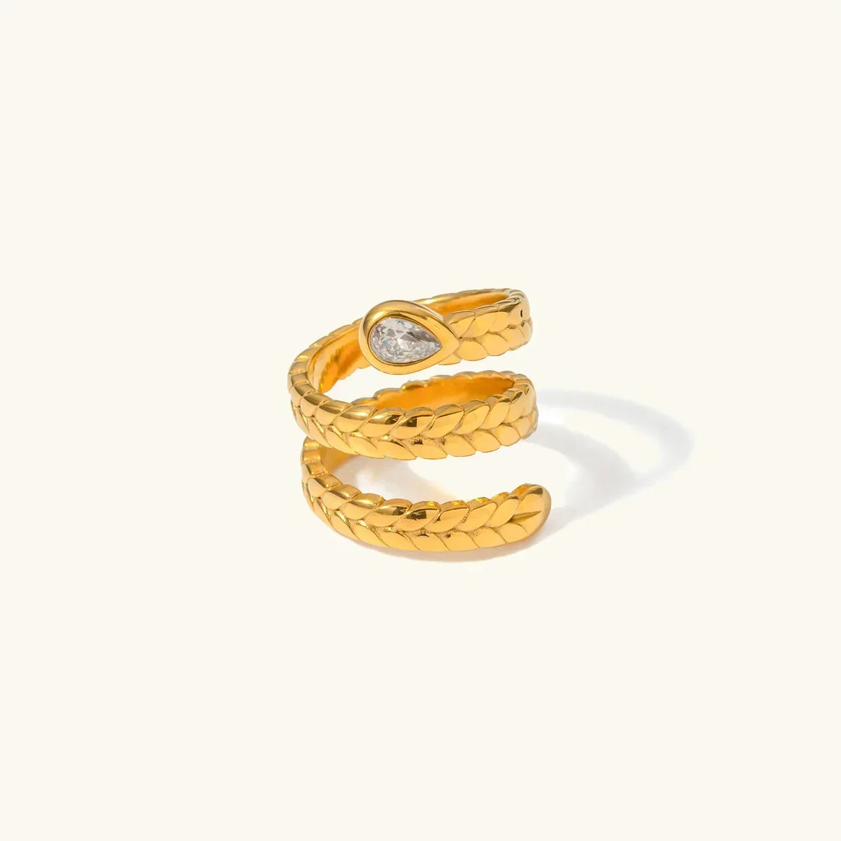 Daphne Serpent Ring Winsleyco