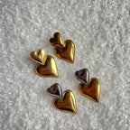Heart Drop Earrings Amsterdam Style