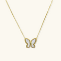Edith Butterfly Necklace Winsleyco