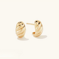 Ellie Croissant Earrings Amsterdam Style