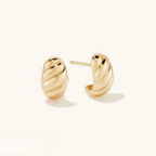 Ellie Croissant Earrings Amsterdam Style
