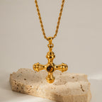 Gloria Gold Necklace Amsterdam Style
